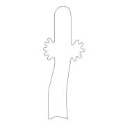 Moomin - Mumin Pepparkaksform Hattifnatt 13 cm