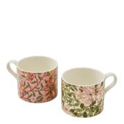 Spode - Morris & Co Mugg 2-pack Fruit & Honeysuckle