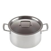 Le Creuset - 3-Ply Gryta med lock 24 cm 6 L