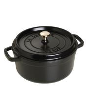 Staub - Gryta 3,8 L rund Svart