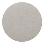 LIND dna - Leather Serene Circle Glasunderlägg 10 cm Cream