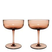 Villeroy & Boch - Champagneglas coupe 10 cl 2-pack Clay