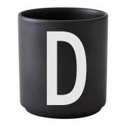 Design Letters - Mugg 25 cl D Svart