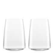 Zwiesel - Simplify Vattenglas 53 cl 2-pack Klar