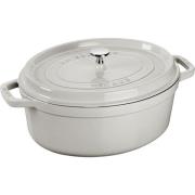 Staub - La cocotte Oval Gryta 5,5L White Truffle