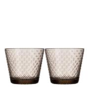 iittala - Tundra Glas 29 cl 2-pack Linne