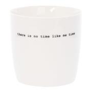 Sögne Home - Sögne Mugg 30 cl There is no time like me time Vit