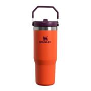 Stanley - Iceflow Flip Straw Tumbler Termosflaska 0,89 L Orange/Lila