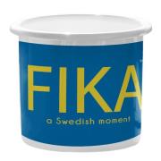 Citronelles - Fika Emaljmugg 30 cl Moment Gul/Blå