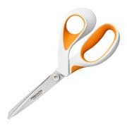 Fiskars - RazorEdge tygsax softgrip 21 cm orange/vit