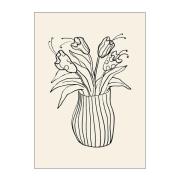 Poster & Frame - Affordable Art Prints poster 50x70 cm vase sketch