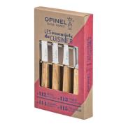 Opinel - Essentials Knivset 4-pack Olivträ