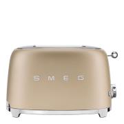 Smeg - 50's style brödrost 2 skivor TSF01 champagne