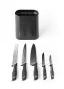 Tasty Knivblock stående + 5 knivar 36,5 cm