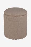 Venture Home - Sittpuff Limpen - Beige - Fotpallar & puffar - Från Hom...