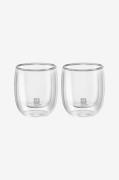 ZWILLING - Espressomugg Sorrento 80 ml 2-pack - Transparent - Koppar &...