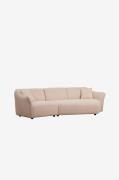 Hanah Home - Hörnsoffa - Mentis - Beige - 3-sits soffor - Från Homeroo...