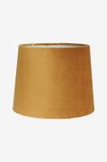 PR Home - Lampskärm Sofia i sammet, 40 cm - Gul - Lampskärmar - Från H...
