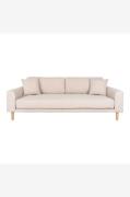 House Nordic - Soffa 3-sits Lido - Beige - 3-sits soffor - Från Homero...