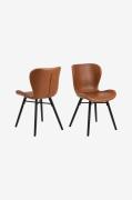 NORDFORM - Matstol Rita, 2-pack - Brun - Stolar - Från Homeroom