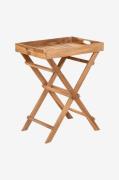 House Nordic - Brickbord av teak Ronda - Brun - Småbord - Från Homeroo...