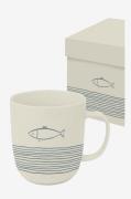 Paperproducts Design - Mugg Pure Fish 40 cl - Vit - Koppar & muggar - ...