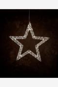 NORDFORM - Metal Star 50X3,5X47,5Cm M/720 LED - Svart - Adventsstjärno...