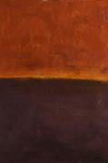 Malerifabrikken - Design Målning / Edge Red / 80x100 Cm - Orange - Tav...