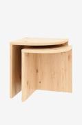 Karup Design - Set av sidobord Combine - Brun - Småbord - Från Homeroo...