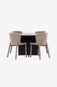 Venture Home - Matbord Strada med Astoria-stol - Brun - Matgrupper - F...