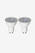 Globen Lighting - Ljuskälla GU10 LED Spot 3,6W 2-pack - Transparent - ...