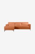 Loft24 - Soffa 2 Sits 1 Recliner Elektrisk Lund - Grå - 2-sits soffor ...