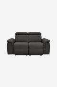Loft24 - 2-sits soffa med manuell relaxfunktion Pareli - Brun - 2-sits...