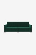 Dorel Home - Bäddsoffa 3-sits Hartford - Grön - Bäddsoffor - Från Home...