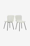 Loft24 - Matstol 2-pack Ulmar - Vit - Stolar - Från Homeroom