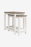 Dorel Home - Satsbord Chapel Hill - Vit - Soffbord - Från Homeroom