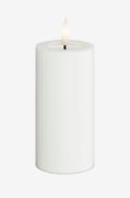 DeluxeHomeart - LED-pelarljus 5x10 cm - Vit - Ljus - Från Homeroom