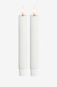 DeluxeHomeart - LED Taper Candle 2,2x15 cm 2 st - Vit - Ljus - Från Ho...
