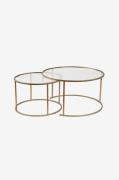 Homitis - Soffbord Set Aurum Double - Guld - Soffbord - Från Homeroom