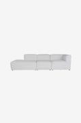 Hanah Home - 3-sits soffa Dubai - Vit - 3-sits soffor - Från Homeroom