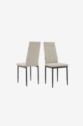 Loft24 - Matstol 2-pack Becca - Vit - Stolar - Från Homeroom