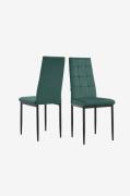Loft24 - Matstol 2-pack Becca - Grön - Stolar - Från Homeroom