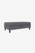 Dorel Home - Ottoman / pall Hartford - Grå - Fotpallar & puffar - Från...