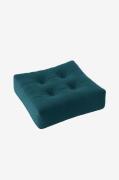 Karup Design - Puff More, bomull - Blå - Fotpallar & puffar - Från Hom...