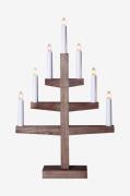 Star Trading - Ljusstake Trapp 7 - Brun - Adventsljusstakar - Från Hom...