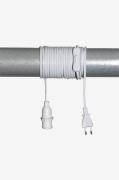 Star Trading - Kabel för julstjärnor 5m med strömbrytare - Vit - Tillb...