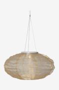 Star Trading - RICIE solcellsdekoration ø 35 cm - Natur - Solcellslamp...