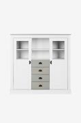 Loft24 - Hög skänk Toby - Vit - Skänkar & sideboards - Från Homeroom