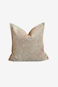 Zelected by Houze - Kuddfodral Imani Mörkt linne 50x50 - Beige - Prydn...