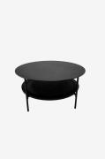 Håum - Coffee Table Ø80 Cm Brooklyn - Svart - Soffbord - Från Homeroom